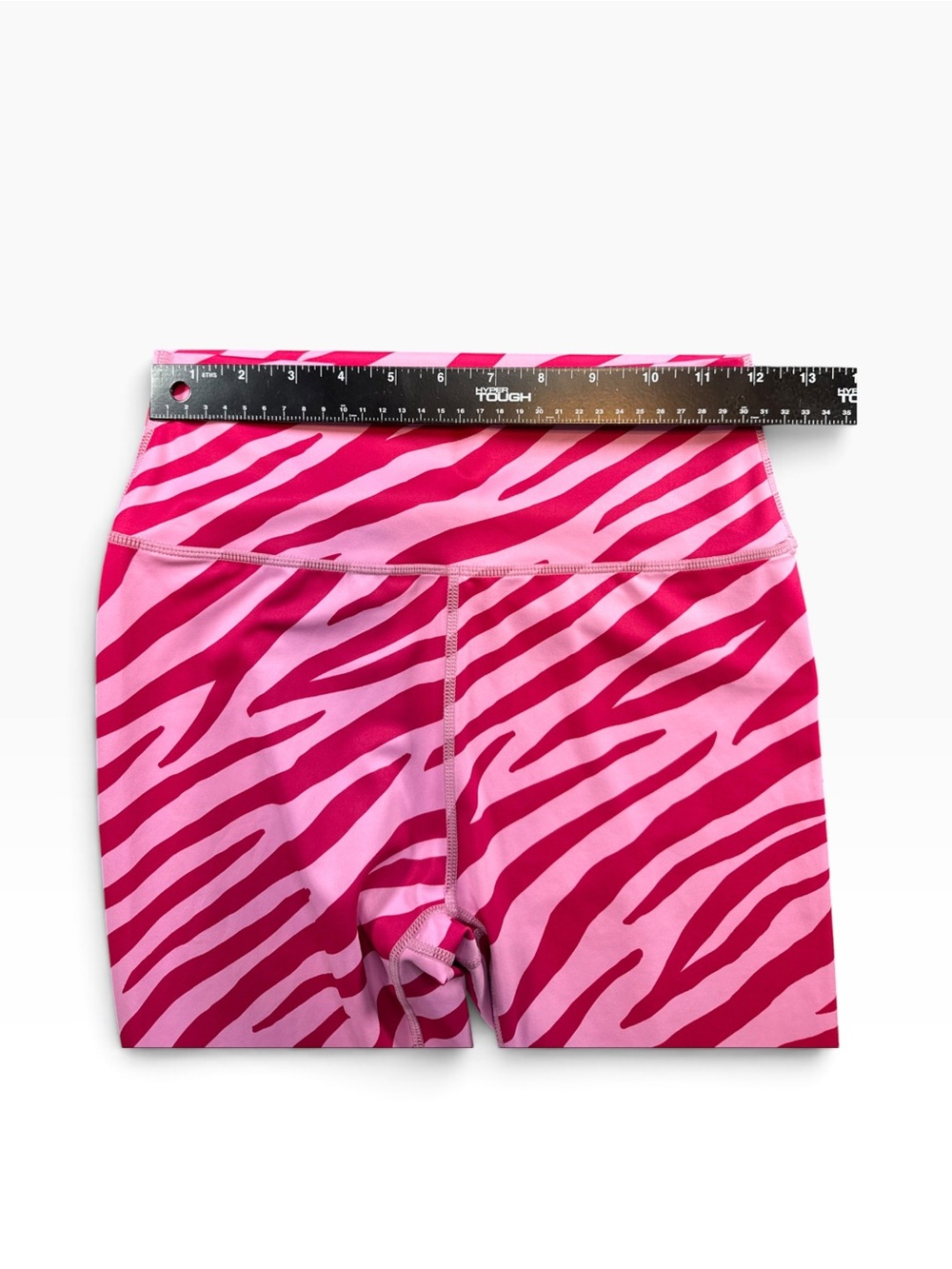 Wilo The Label Pink Zebra Stripe Women's Sports Bra and Leggings Set L - Picture 9 of 14